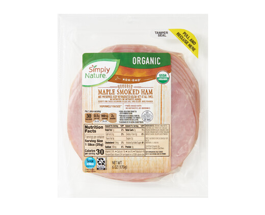 Simply Nature Organic Uncured Maple Smoked Ham