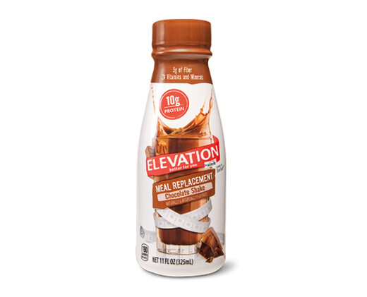 Elevation by Millville Chocolate Meal Replacement Shakes Single Bottle