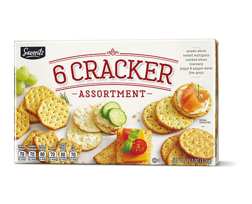 Savoritz Six Cracker Assortment