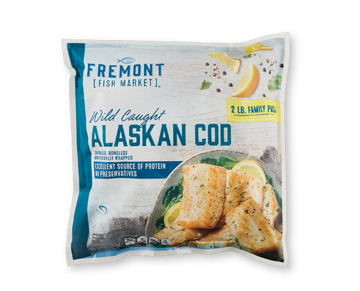 Fremont Fish Market Value Pack Cod Fillets