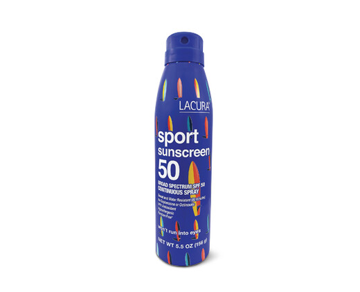 Lacura Sport SPF 50 Continuous Spray Sunscreen