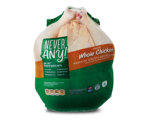 Never Any! Fresh ABF Whole Chicken