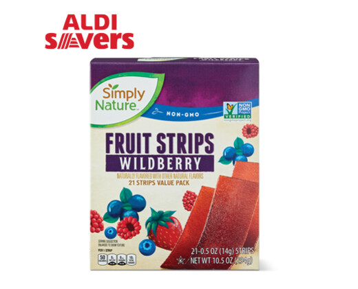 ALDI Savers Simply Nature Wildberry Fruit Strips