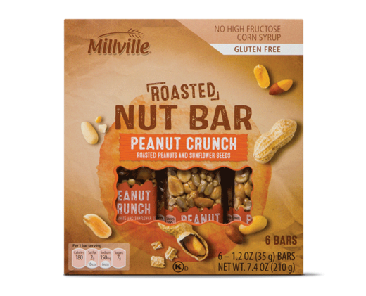 Millville Sweet &amp; Salty Peanut Crunch Nut Bar