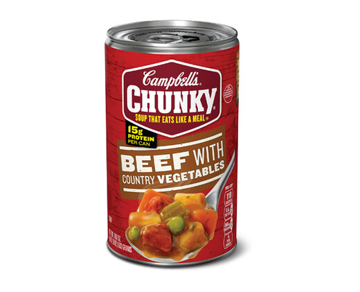 Campbell's Chunky Beef with Country Vegetables