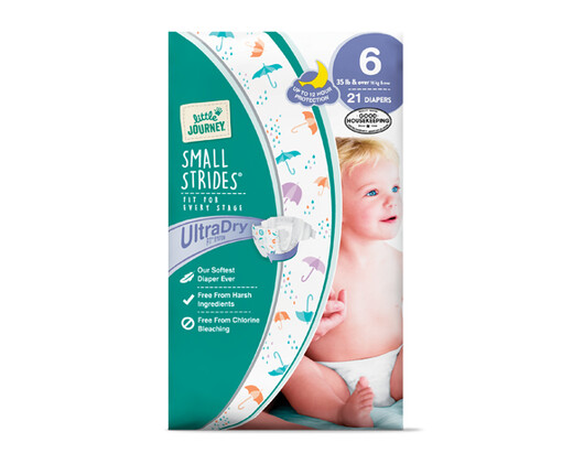 Little Journey Jumbo Pack Diapers Size 6