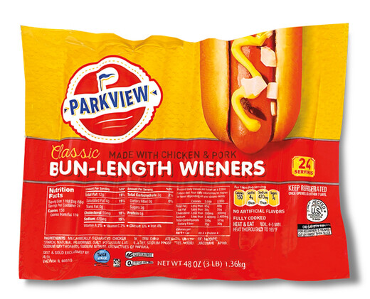Parkview Bun-Length Wieners