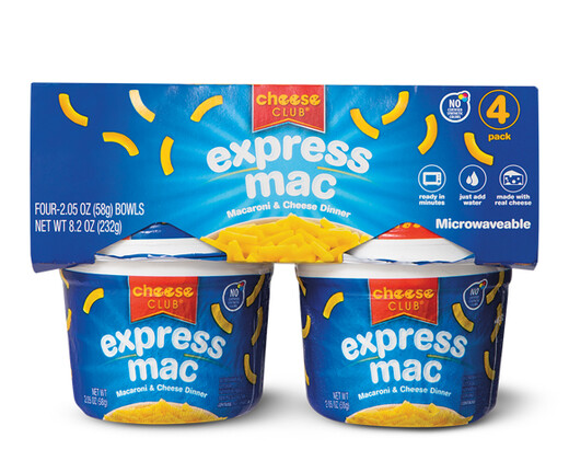 Cheese Club Express Mac Cups 4pk 