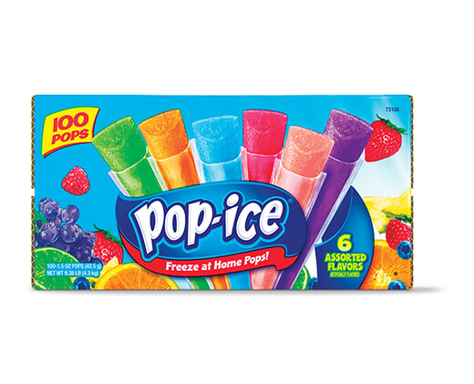 Pop-Ice 100 Ct. Freezer Bars