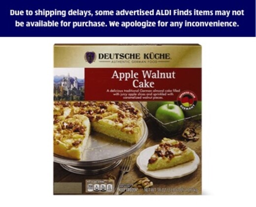 Deutsche Küche Apple Walnut Cake