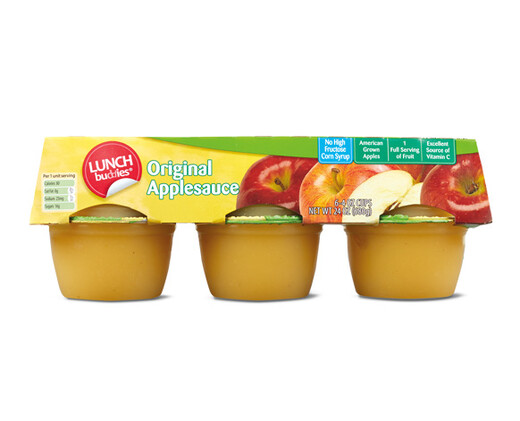 Lunch Buddies Original Applesauce Cups