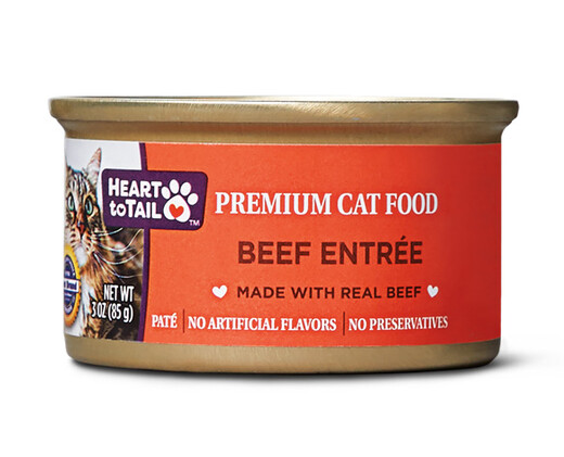 Heart to Tail Beef Cat Food