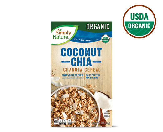 Simply Nature Organic Coconut and Chia Granola