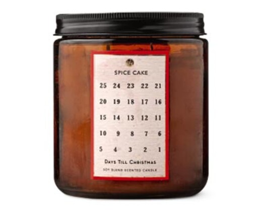Huntington Home Advent Calendar Candle Spice Cake