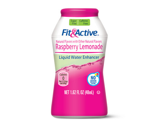 Fit &amp; Active Raspberry Lemonade Liquid Water Enhancer
