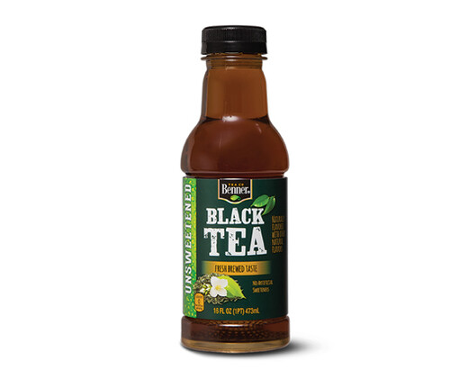 Benner Premium Iced Tea Unsweet Single Bottle
