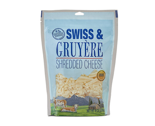 Emporium Selection Swiss &amp; Gruyere Shredded Cheese