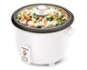Ambiano 20-Cup Rice Cooker &amp; Steamer White In Use
