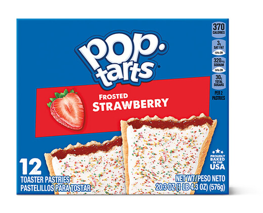 Kellogg's Frosted Strawberry Pop Tarts