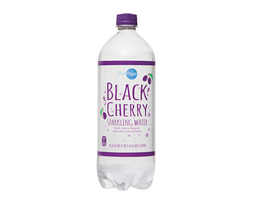 PurAqua Black Cherry Sparkling Water