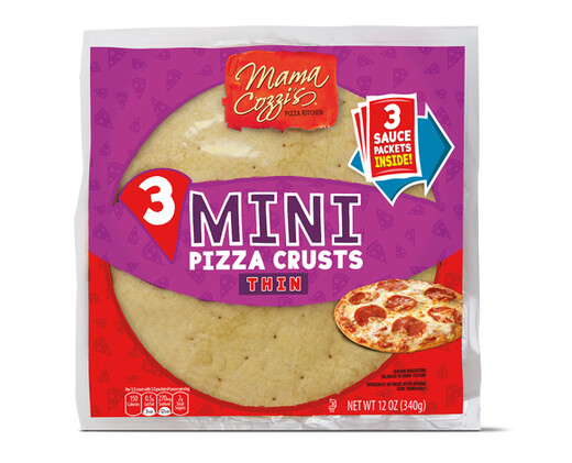 Mama Cozzi's Mini Pizza Crusts Thin