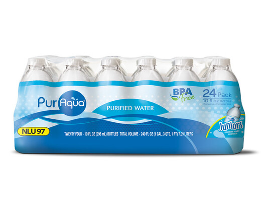 Purified Water Bottles - 24 Pack - PurAqua | ALDI US