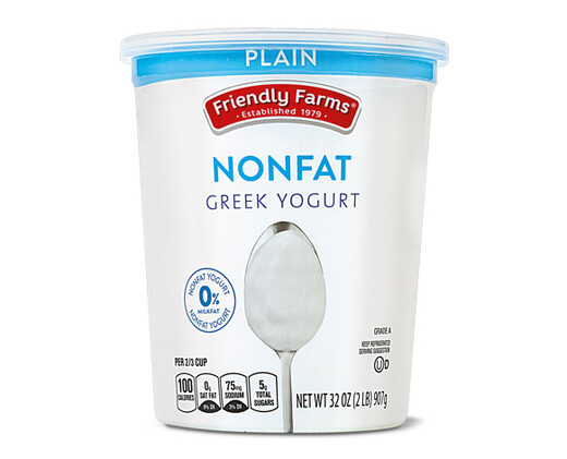 Friendly Farms Plain Nonfat Greek Yogurt