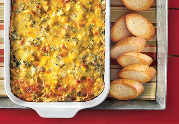 Bacon, Spinach and Artichoke Dip