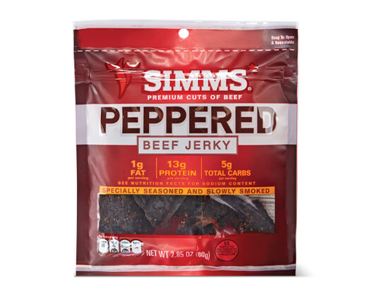 Simms Peppered Beef Jerky