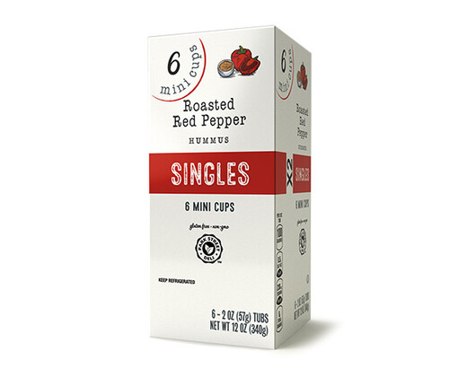 Park Street Deli Red Pepper Hummus Singles