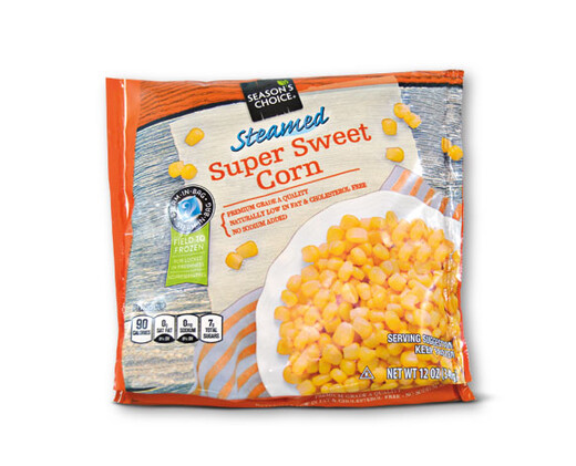 Season's Choice Steamable Frozen Sweet Corn