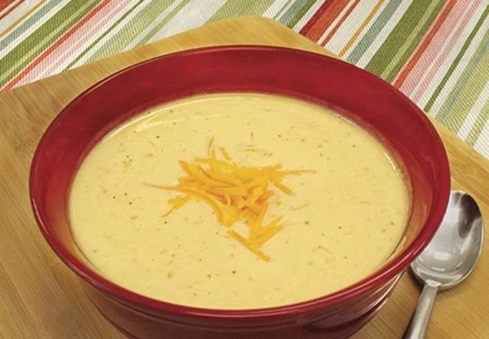 White Bean and Cheddar Soup