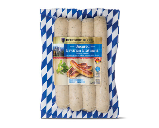 Deutsche Kuche Uncured Bavarian Bratwurst