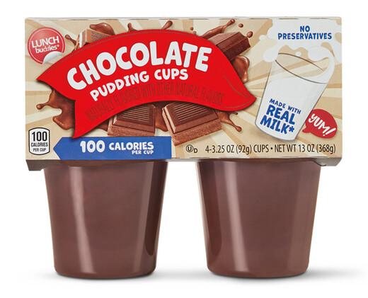 Lunch Buddies Chocolate Pudding Cups