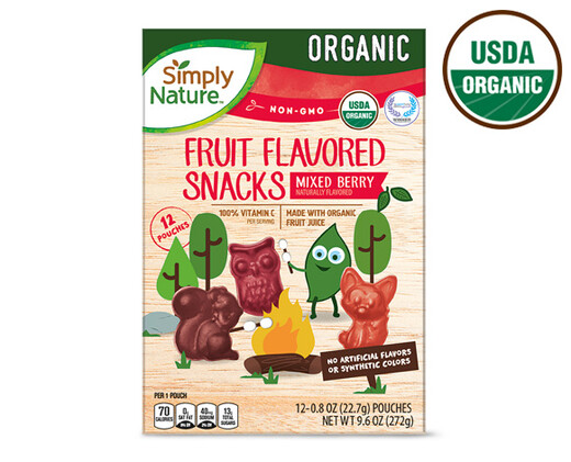 Simply Nature Organic Fruit Snacks