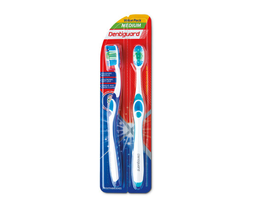 Dentiguard Blue Toothbrushes