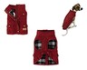 Heart to Tail Pet Barn Coat Red In Use