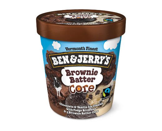 Ben and Jerry's Brownie Batter Core Ice Cream
