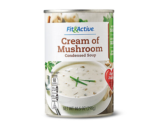 Fit &amp; Active® Cream of Mushroom Condensed Soup