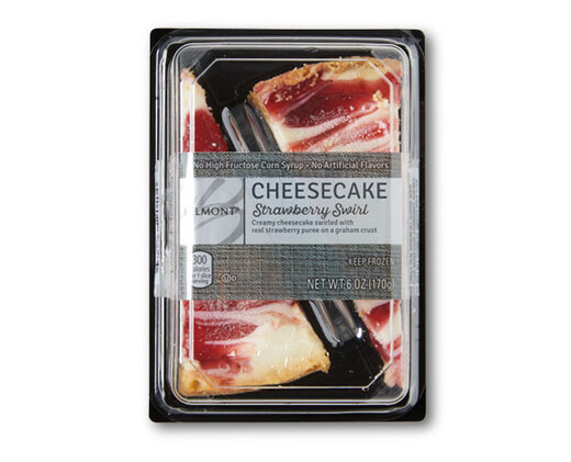 Belmont Cheesecake Twin Packs Strawberry Swirl