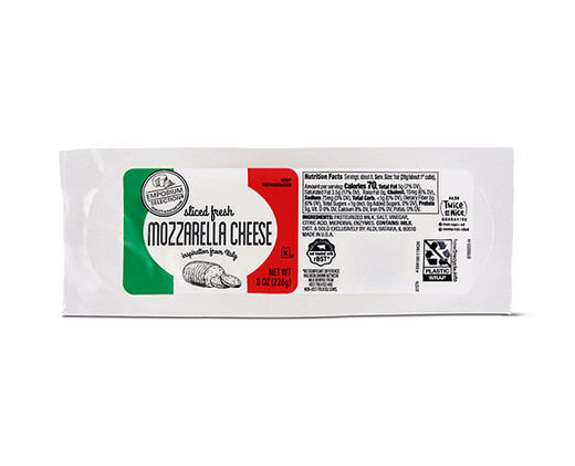 Emporium Selection Fresh Mozzarella Pre-Sliced Log