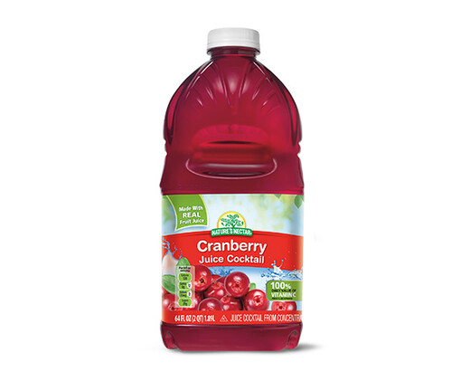 Nature's Nectar Cranberry Juice Cocktail