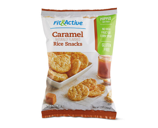 Fit &amp; Active Caramel Rice Snacks