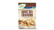 Simply Nature Brown Rice Crackers Peppercorn