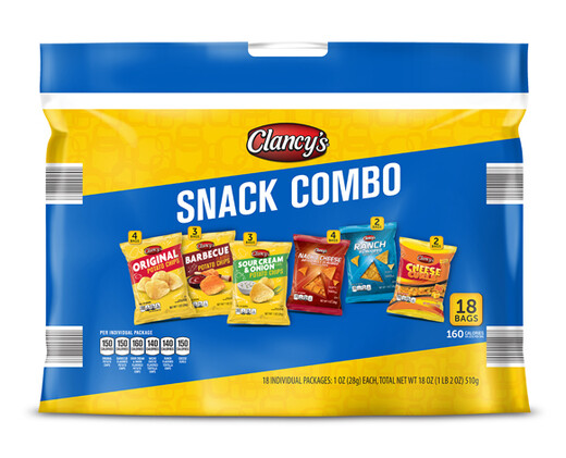 Clancy's Snack Combo - 18 ct