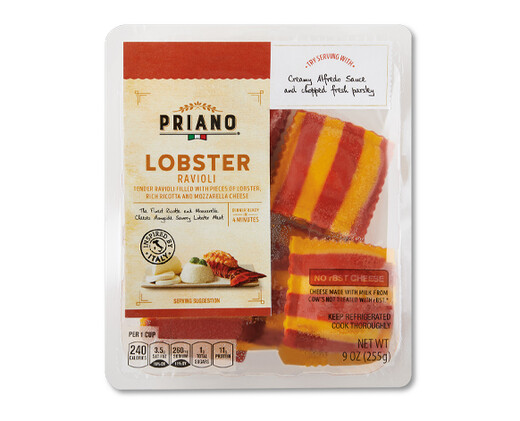Priano Lobster Ravioli