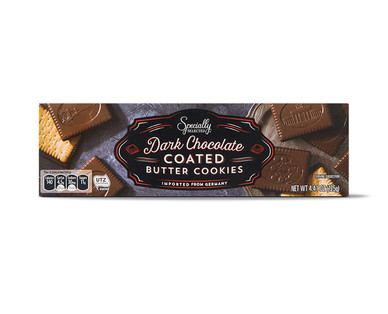 Specially Selected Dark Chocolate Coated Butter Cookies