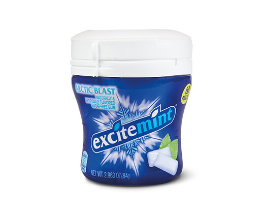 Excitemint Sugar Free Gum Car Pack - Arctic Blast