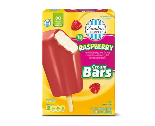 Sundae Shoppe Raspberry Cream Bars