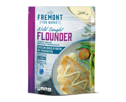 Fremont Fish Market Flounder Fillets